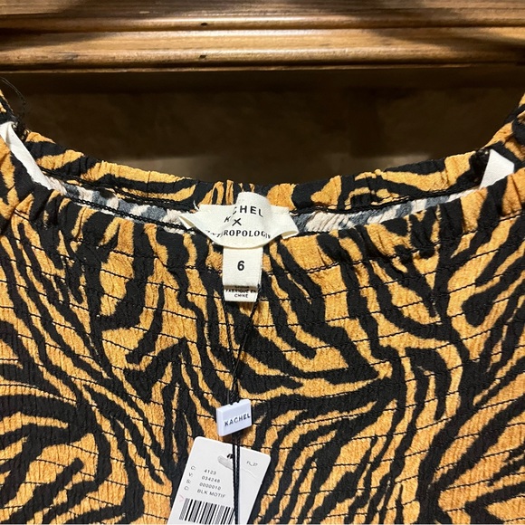 Kachel x Anthropologie Wide Leg Jumpsuit Tiger-Striped - Picture 6 of 12